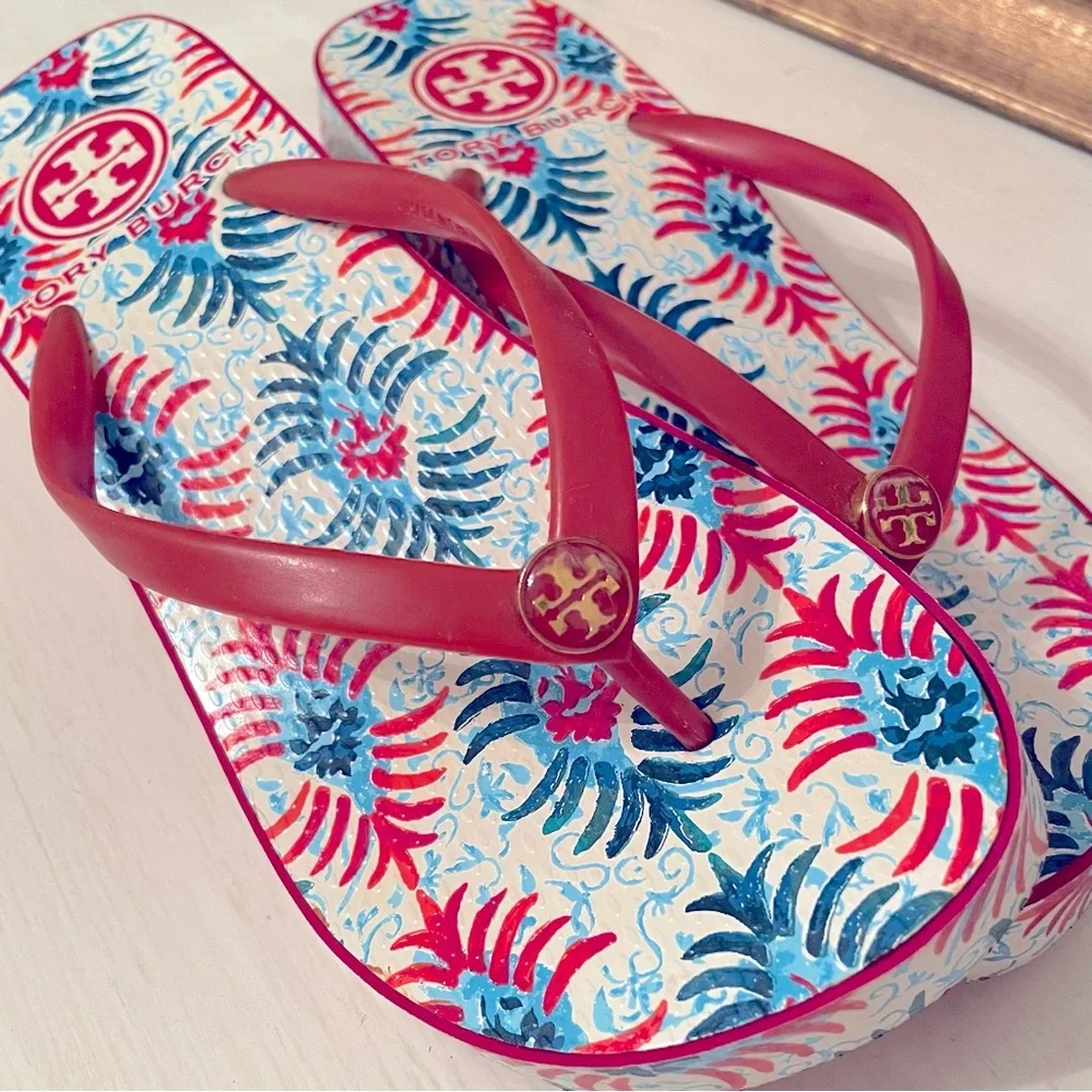 Tory Burch platform, Flipflops Sandals Sizev 7.5 ~8 Women